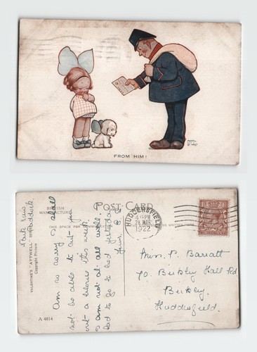 Vintage postcard mabel lucie - postcard,