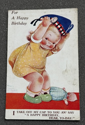 Mabel lucie attwell postcard - lucie,
