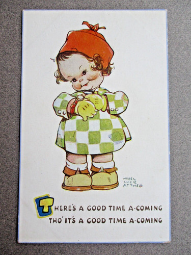Mabel lucie attwell postcard - lucie,