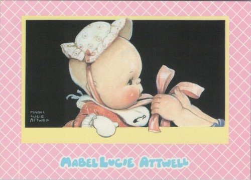 Children art postcard - children's,