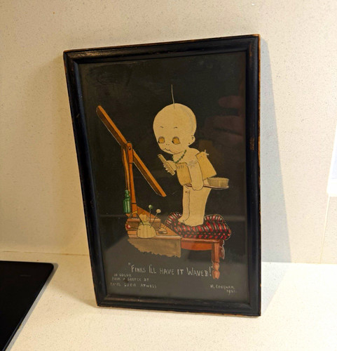 Antique 1921 framed - 1921,