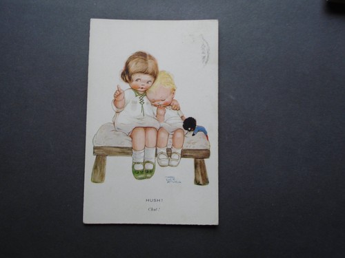 Hush young girl - "hush!",